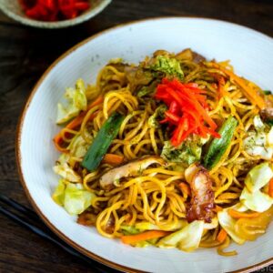 Yakisoba! (Tallarines fritos)