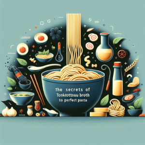 Secrets of Ramen: From Tonkotsu Broth to Perfect Noodles