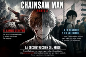 Chainsaw Man Parte 2: El cambio de ritmo y la deconstrucción del héroe en el manga de Tatsuki Fujimoto