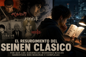 El resurgimiento del Seinen clásico: Por qué las audiencias modernas buscan narrativas más maduras y complejas