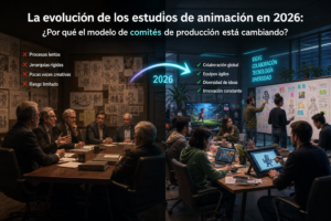La evolución de los estudios de animación en 2026: ¿Por qué el modelo de comités de producción está cambiando?