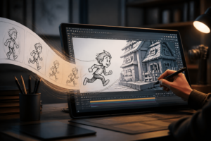 La ingeniería detrás de la animación 2D en Blender: Cómo Grease Pencil cambió la industria