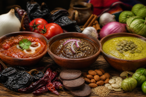 Salsas madre de la cocina mexicana: Diferencias y usos de los adobos, moles y pipianes