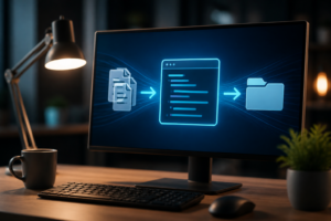 Automatización de tareas repetitivas en el escritorio mediante scripts ligeros
