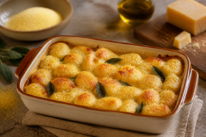 Gnocchi de sémola a la romana: La alternativa horneada al clásico de papa